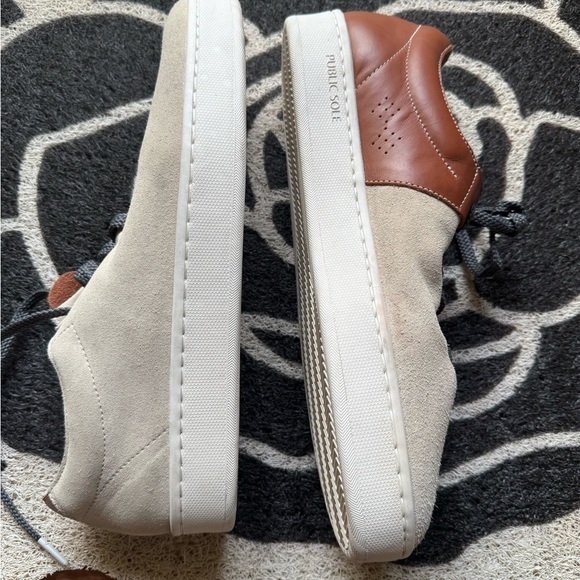 Public Sole Men's Tan and Brown Casual Shoes Sample - Picture 2 of 5